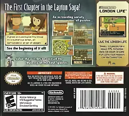 Image n° 2 - boxback : Professor Layton and the Last Specter